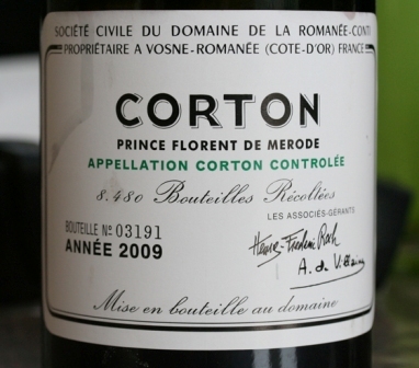 Corton-2009-DRC